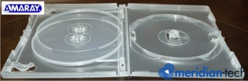 Pudełko Amaray na 3 x DVD Super Clear 14mm jakość!