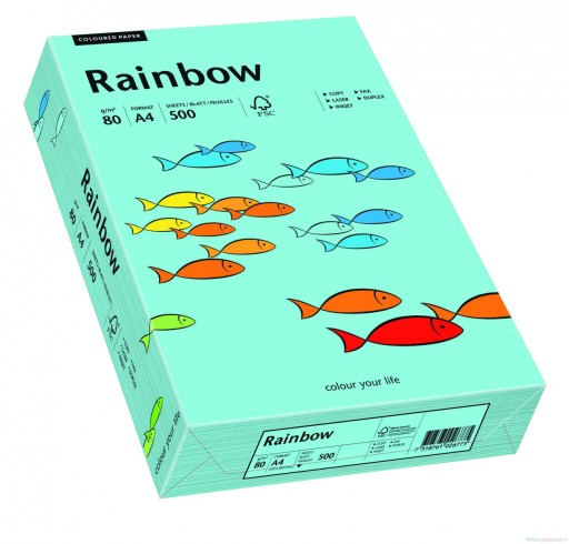 Бумага цветная гладкая Rainbow 160г морская 84 250 р.