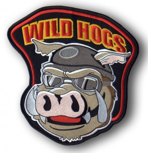 Нашивка WILD HOGS Gang of Wild Hogs, 30 см