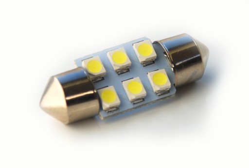 Светодиодная трубка 31мм 6 SMD C3W C5W C10W