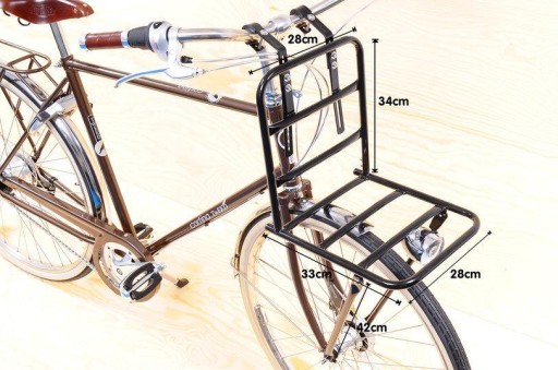Bagażnik rowerowy przedni Basil FRONT CARRIER L sztyca
