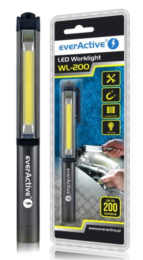 EverActive WL-200 LED COB 3W фонарик для мастерских