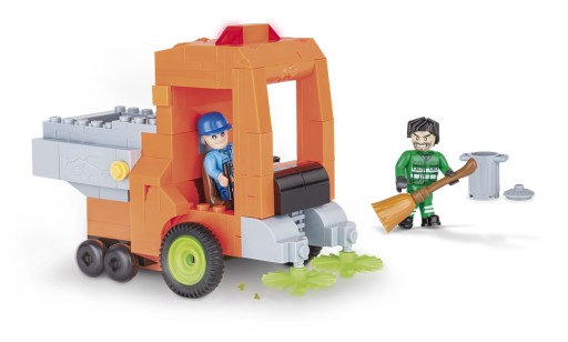 Klocki City Cobi Action Town Zamiatarka 215szt.