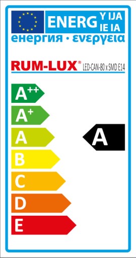 LED 4W LED BUMAL LED-CAN-80 X SMD E14 CB