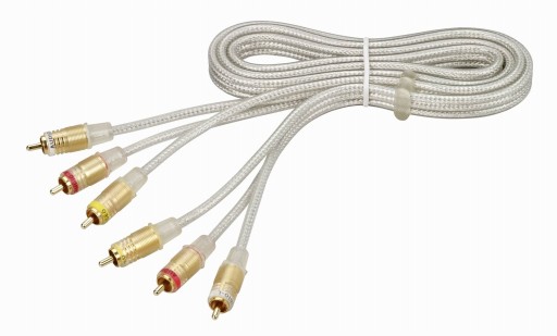 Кабель 3x RCA — 3x RCA Cinch Gold HQ 3 м. ТОМСОН