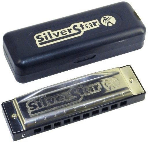 Hohner SilverStar A Гармоника + футляр