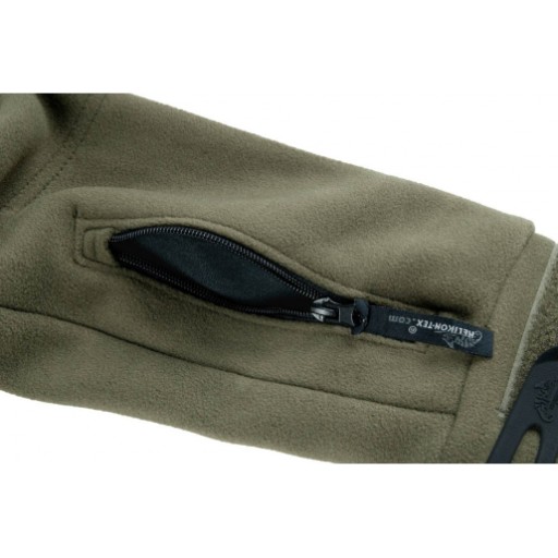 Bluza Męska Polarowa Polar Kurtka Helikon Patriot Gruba i Ciepła Coyote M