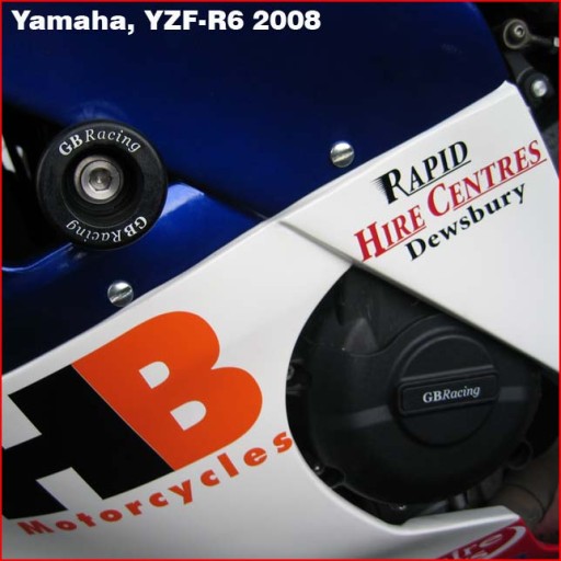 НАБОР ИЗ 3 КРЫШЕК ДВИГАТЕЛЯ YAMAHA R6 2006-2023 гг.