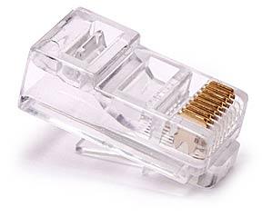 РАЗЪЕМ RJ45 RJ 45 RJ-45 ПОЗОЛОЧЕННЫЙ за штуку 1 PLN