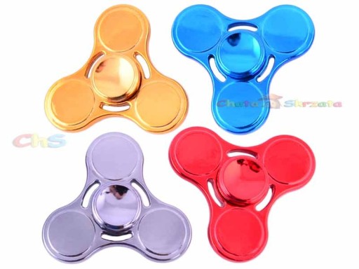 CHS HAND SPINNER METAL FIDGET TRIPLE GYRO PL