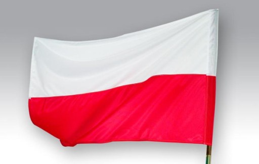 FLAGA POLSKA 68x110 cm POLSKI PRODUCENT