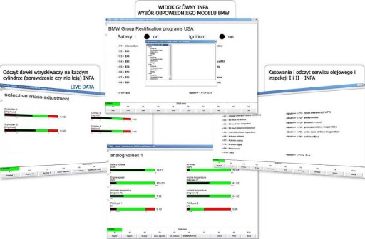 USB-интерфейс BMW 1996-2006 г. – контакт INPA PL OBD20