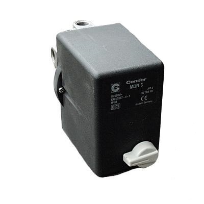 Condor MDR 3/16 реле давления (до 16 БАР) термовыключатель 6,3 - 10 А 1/2
