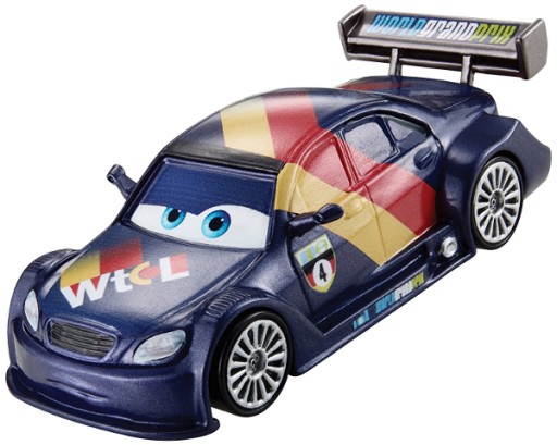 CARS CARS 2 MAX SCHNELL НЕМЕЦКИЙ ГОНОЧНЫЙ АВТОМОБИЛЬ WGP4