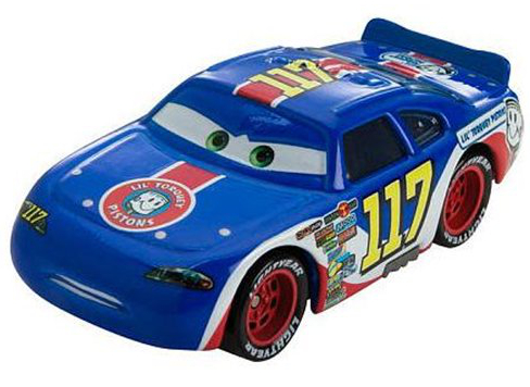 CARS CARS 2 RALF KLINOW 117 RACING CAR 1:55 MATTEL