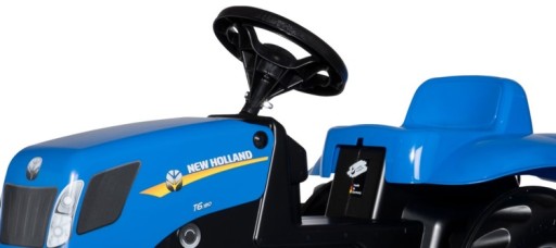Rolly Toys RollyKid New Holland педальный трактор с прицепом