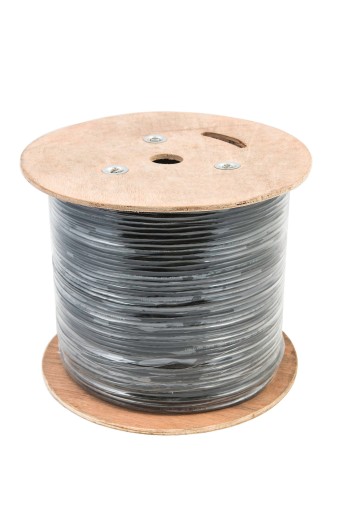 Кабель RG-6 Трисет-113ПЭ+гель 1,13 Cu 1 м