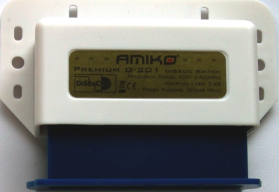 Переключатель 4/1 DiSEqC 2.0 Amiko Premium D-401