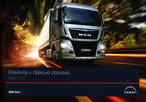 Брошюра MAN TGX 2014 грузовик