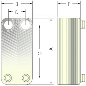 NORDIC 30kW 30 пластинчатый теплообменник с изоляцией