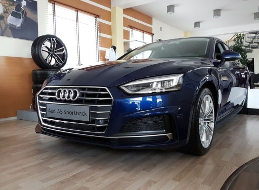 AUDI A5 SPORTBACK Защитная накладка на заднем бампере