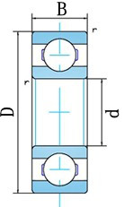 ЖИДКИЙ ШАРИКОВЫЙ ПОДШИПНИК 624ZZ 4x13x5 RepRap 3D