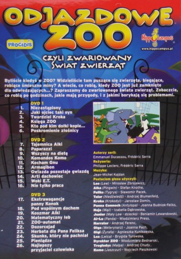 Odjazdowe zoo. Odcinki 1- 26 [BOX 3 DVD]