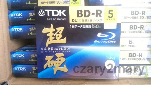 TDK BD-R DL 50 ГБ x4 для печати, Япония MID:TDKBLDRFB