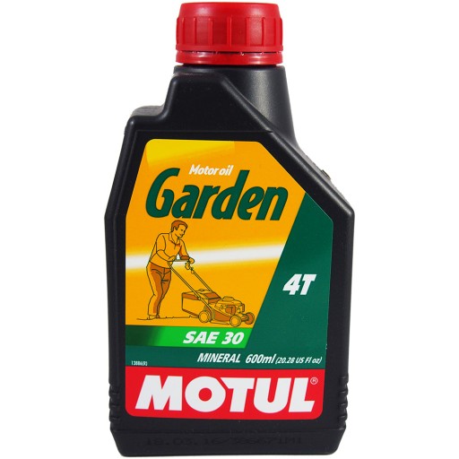 MOTUL Garden 4T SAE30 600мл - моторное масло для газонокосилок