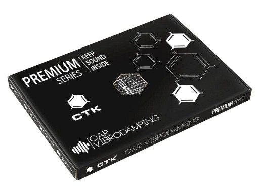 MATY BITUMICZNE CTK Premium 2.2 Box - mata tłumiąca, 15szt 2,8m2