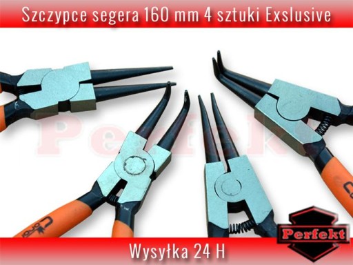 SZCZYPCE DO PIERŚCIENI SEGERA 4 SZTUKI 180 mm