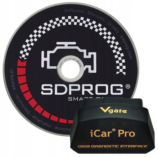 ICAR PRO WIFI OBD2 SDPROG PL iOS Android Windows