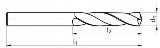 WIERTŁO NWKA 2,2MM CHWYT WALCOWY HSSCo KOBALT