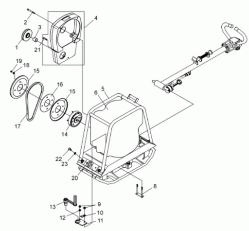 WACKER DPU2950 Стопорное кольцо колеса 0047081