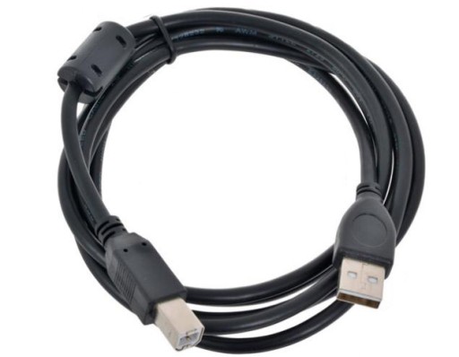 Кабель Lanberg AM-BM USB 2.0 5м черный