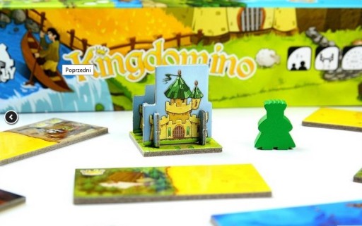 FoxGames Kingdomino НАСТОЛЬНАЯ ИГРА Тактическая и стратегическая ДЛЯ ВСЕЙ СЕМЬИ