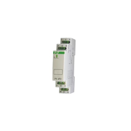 F&F PRZEKAŹNIK 230V ELEKTROMAGNETYCZNY 4x8A PK-4PZ-230V