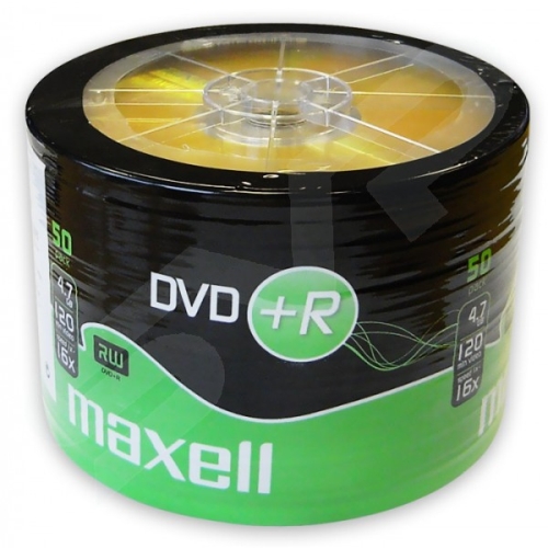 Диски Maxell DVD+R, 50 шт + Конверты Акция.