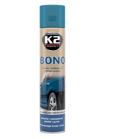 ЧЕРНЫЙ ДЛЯ РЕЗИНЫ И ПЛАСТИКА K2 BONO SPRAY 300 МЛ