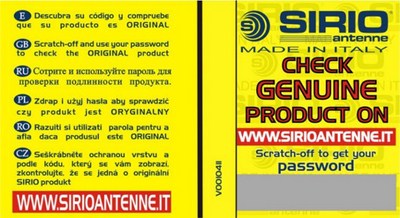 CB ANTENA SIRIO TURBO 1000 + PODSTAWA MAGN 145mm