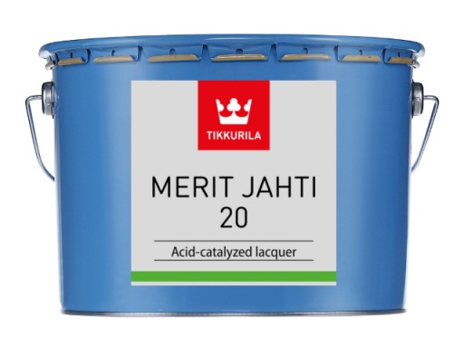 Лак яхтный Tikkurila Merit Jahti 20 3л полуматовый