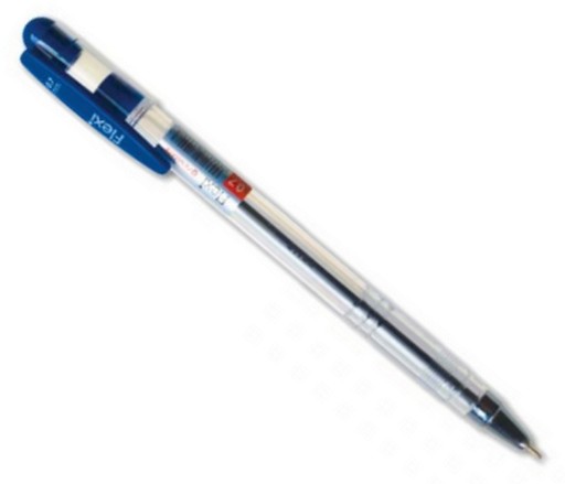 ШАРИКОВАЯ РУЧКА С КОЛПАЧКОМ СИНАЯ 0,7 FLEXI PENMATE