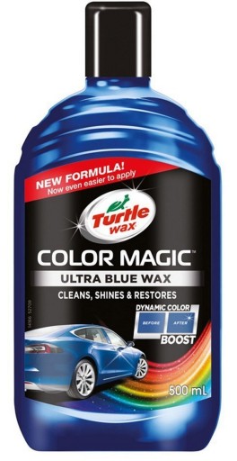 Turtle Wax Красящий воск - темно-синий 500 мл