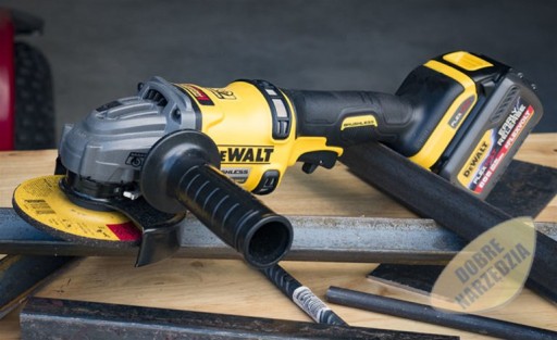 Угловая шлифовальная машина FlexVolt 54V DeWalt DCG414T2 6Ah с аккумулятором