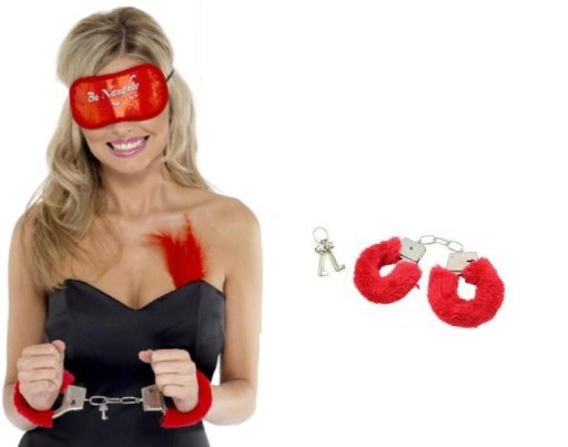 ! SEXY kajdanki Z FUTERKIEM sexi Erotyczne KOLORY
