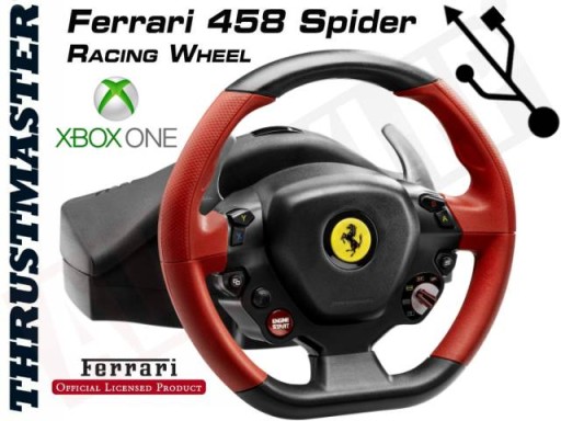 Рулевое колесо Thrustmaster 458 Spider для XboxONE