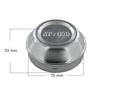 Крышка ступицы, подшипники, колпачок, колпачок ALKO, диаметр 70 мм