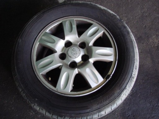 KIA CARENS III ДИСКИ АЛЮМИНИЕВЫЕ ДИСКИ R15 ШИНЫ