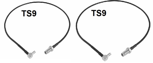 ДВОЙНАЯ АНТЕННА 4G LTE 30 дБи CRC9 TS9 SMA 2 X 20M