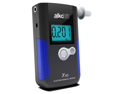 Алкотестер Alkohit X10 для водителей Персональные мундштуки